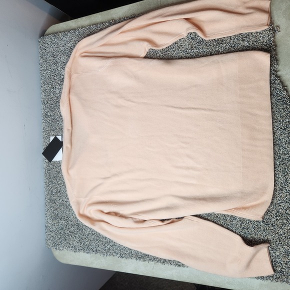 NEW Geoffrey Beene Medium Pullover Extra Soft Sweater Acrylic Preppy Pink/Melon - Picture 9 of 9